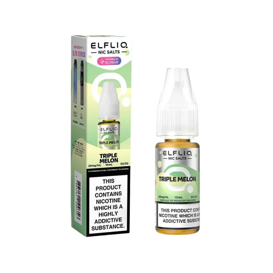 TRIPLE MELON - UK- ELFLIQ - 20mg LIQUID - 10 PACK