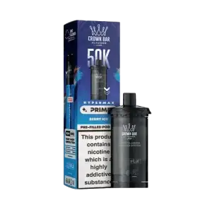 BERRY BLUE - UK - 50K - POD - CROWN BAR - AL FAKHER - 5 Pack