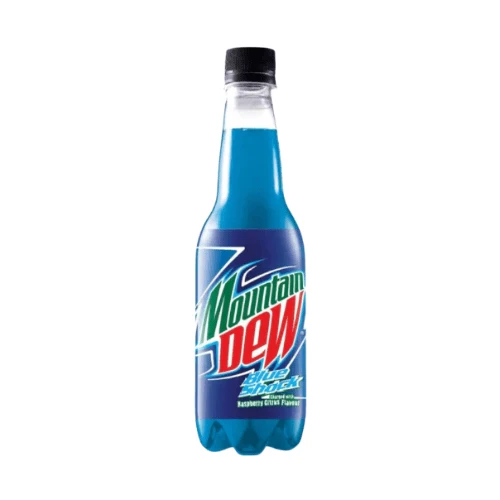 BLUE SHOCK - USA - MOUNTAIN DEW - 400ML - BOTTLE - 24 Pack