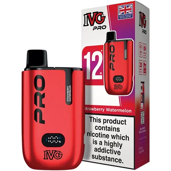 STRAWBERRY WATERMELON - UK - IVG PRO KIT - 5 Pack