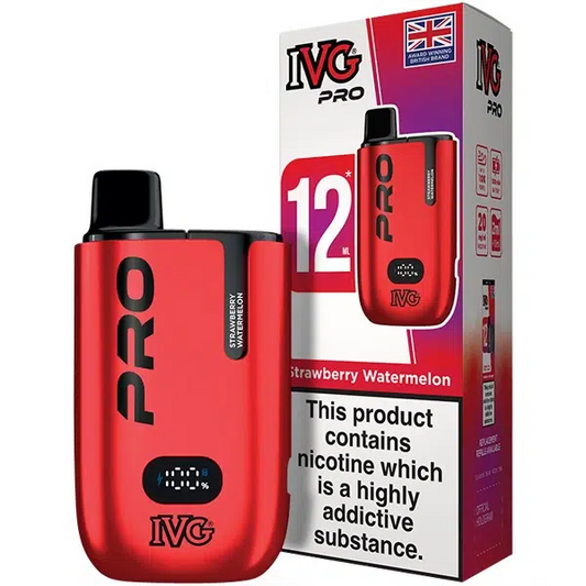 STRAWBERRY WATERMELON - UK - IVG PRO KIT - 5 Pack