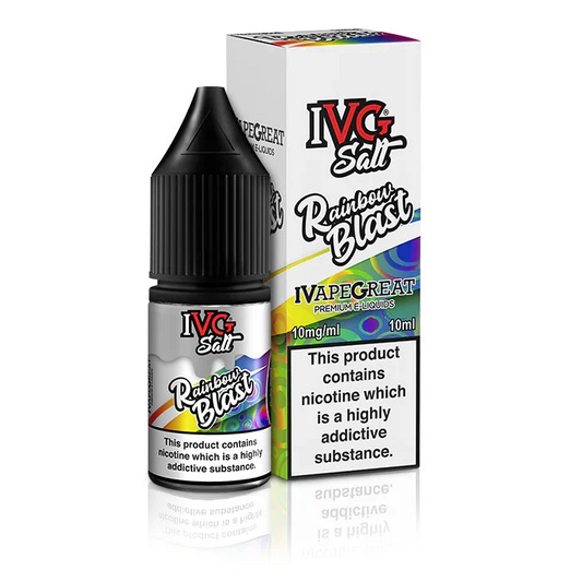 RAINBOW BLAST - IE - IVG SALT - 10mg LIQUID - 10 PACK