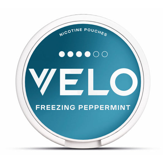 FREEZING PEPPERMINT - 3 Dot - NICOTINE POUCH - VELO - 5 Pack