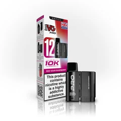 RED SOUR RASPBERRY - UK - IVG PRO POD - 5 Pack