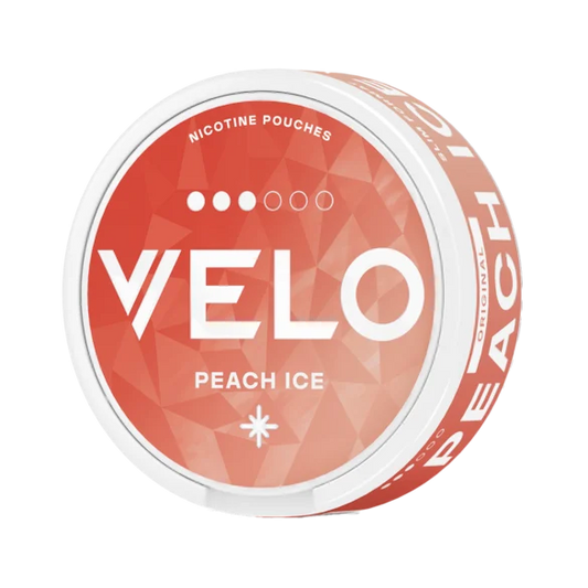 PEACH ICE - 3DOT - NICOTINE POUCH - VELO - 10 Pack