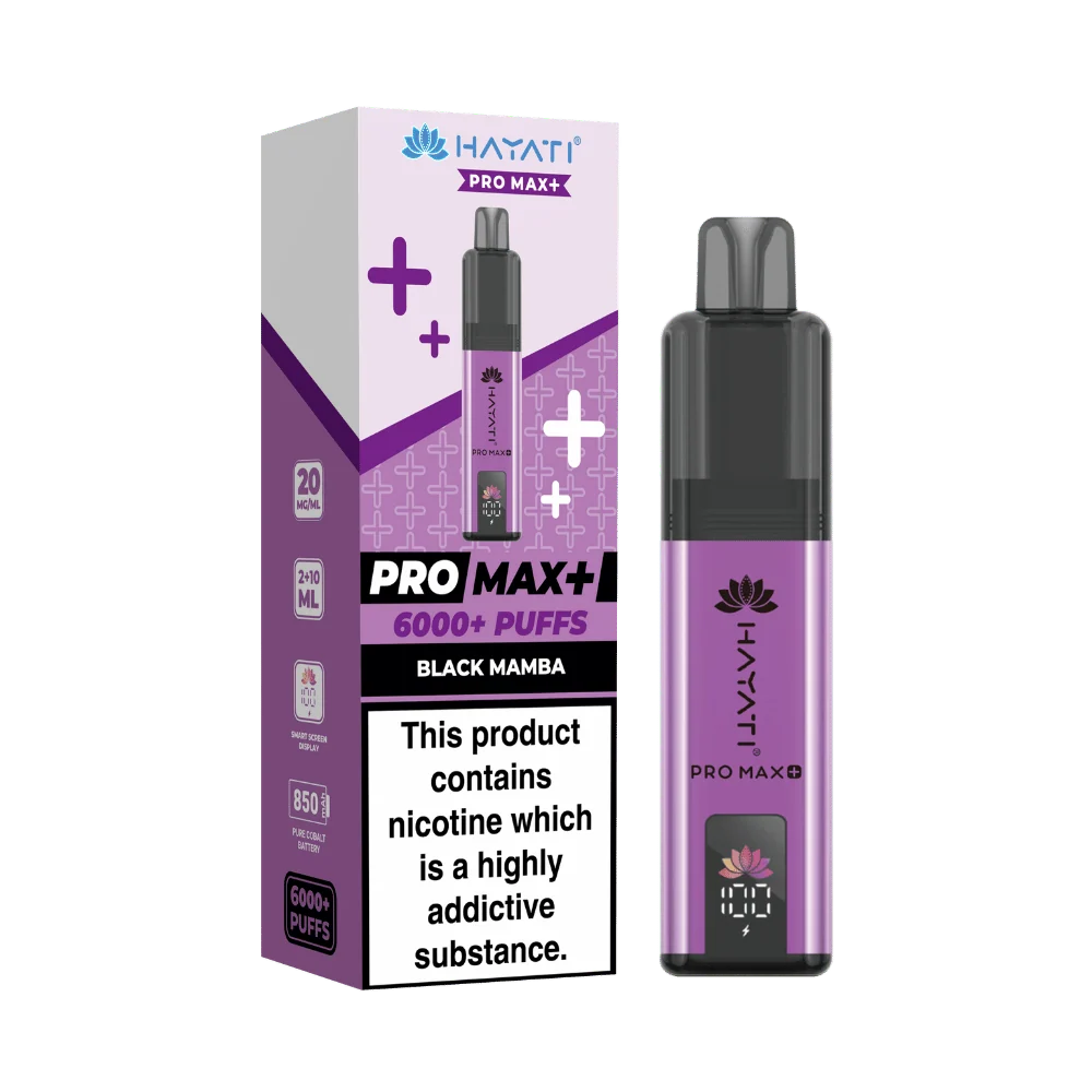 BLACK MAMBA HAYATI 6000 UK - 5 Pack