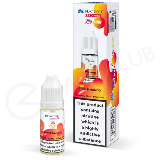 TRIPLE MANGO - UK - HAYATI - 20mg LIQUID - 10 Pack