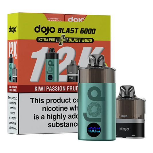 KIWI PASSION FRUIT GUAVA - DOJO BLAST 6000 - VAPORESSO - KIT - 1 Pack