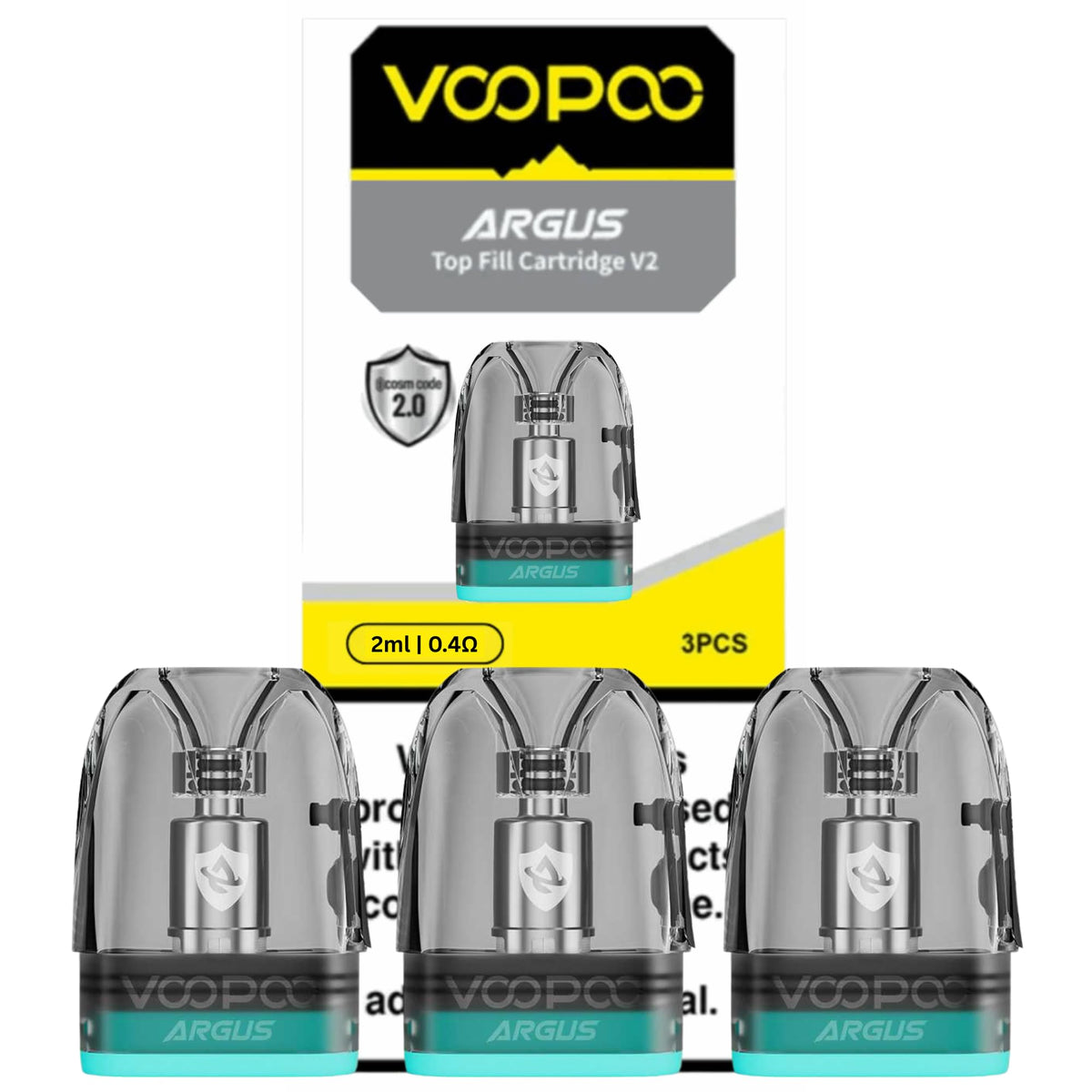 ARGUS V2 - 0.4Ω - 2ML - VOOPOO - 10 PACK