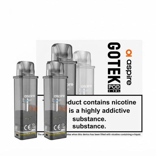 GOTEK 0.6Ω 2ML POD - ASPIRE - 10 PACK