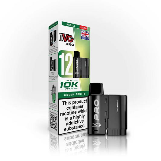 GREEN FRUITS - UK - IVG PRO POD - 5 Pack