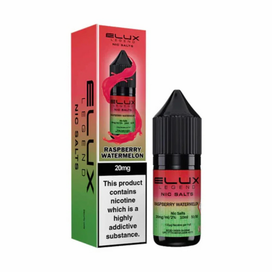 RASPBERRY WATERMELON -  ELUX LEGEND - 10mg LIQUID - 10 PACK