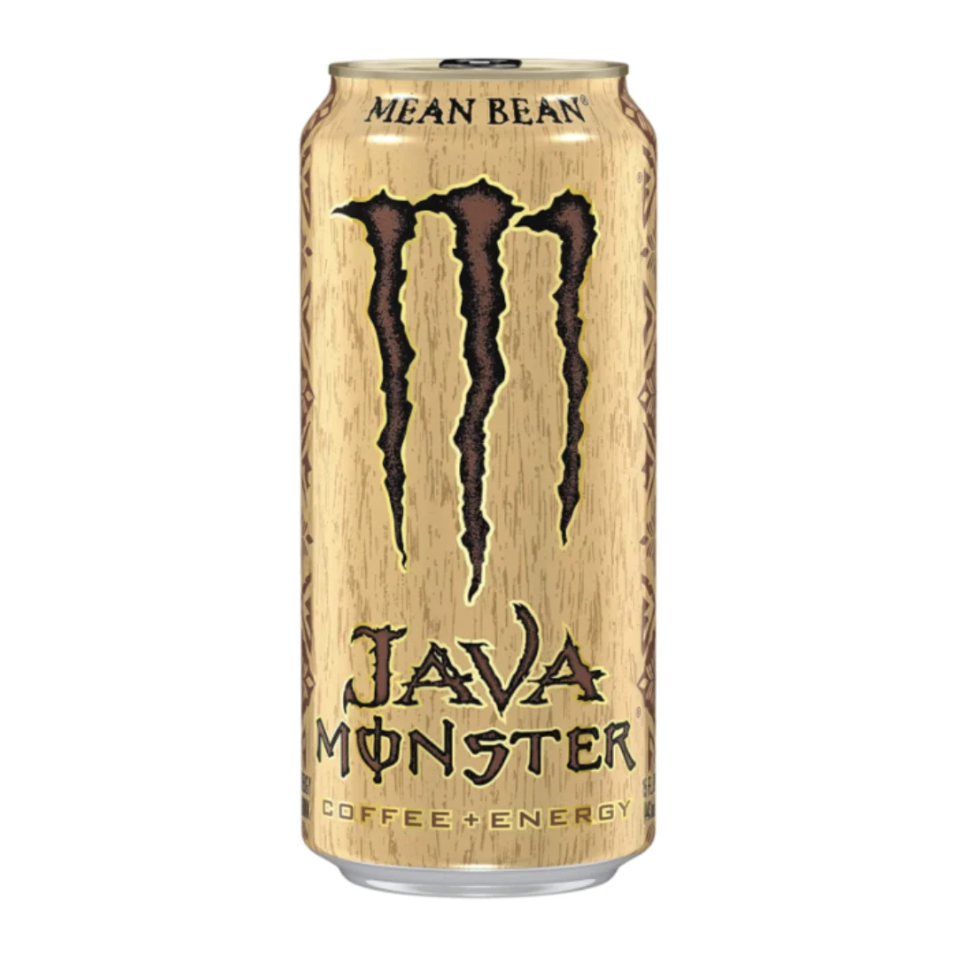 MEAN BEAN - JAVA - MONSTER COFFEE + ENERGY - 444ML - CAN-  12 Pack