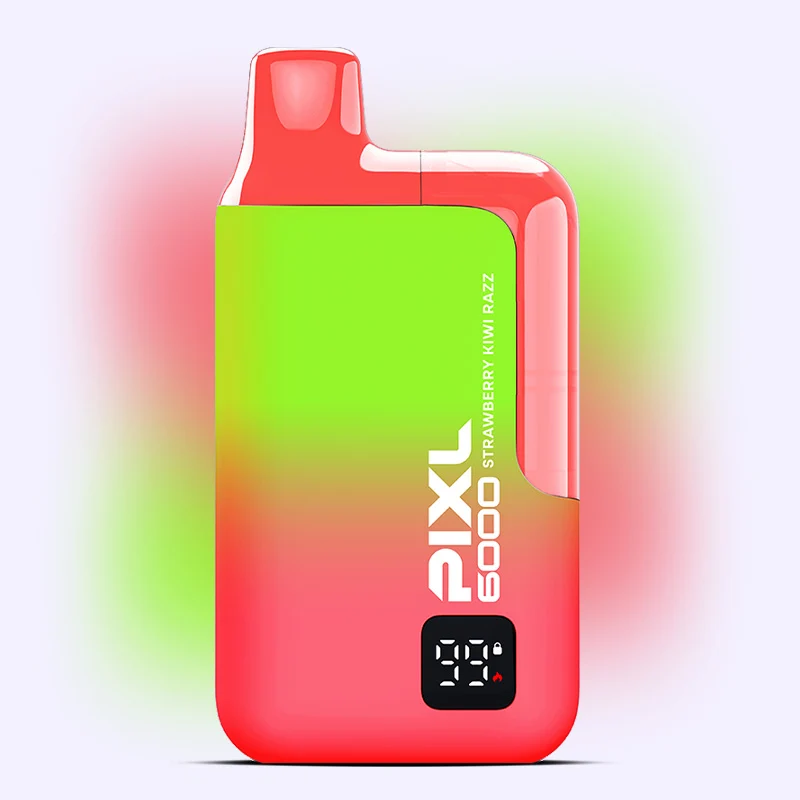 STRAWBERRY KIWI RAZZ PIXL 6000 - 5 Pack