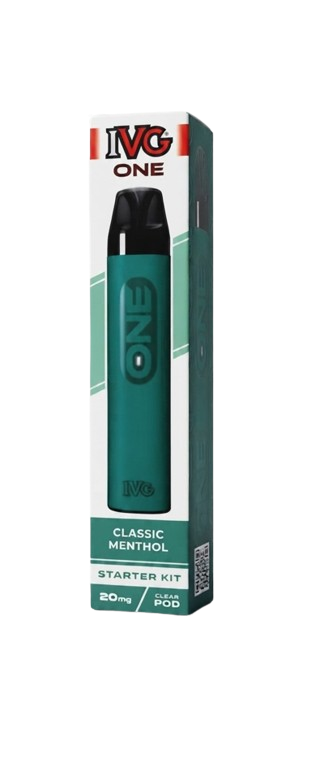 CLASSIC MENTHOL - IE - IVG - ONE - STARTER KIT - 10 Pack