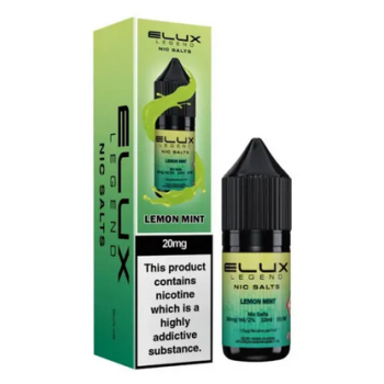 LEMON MINT -  ELUX LEGEND - 10mg LIQUID - 10 PACK