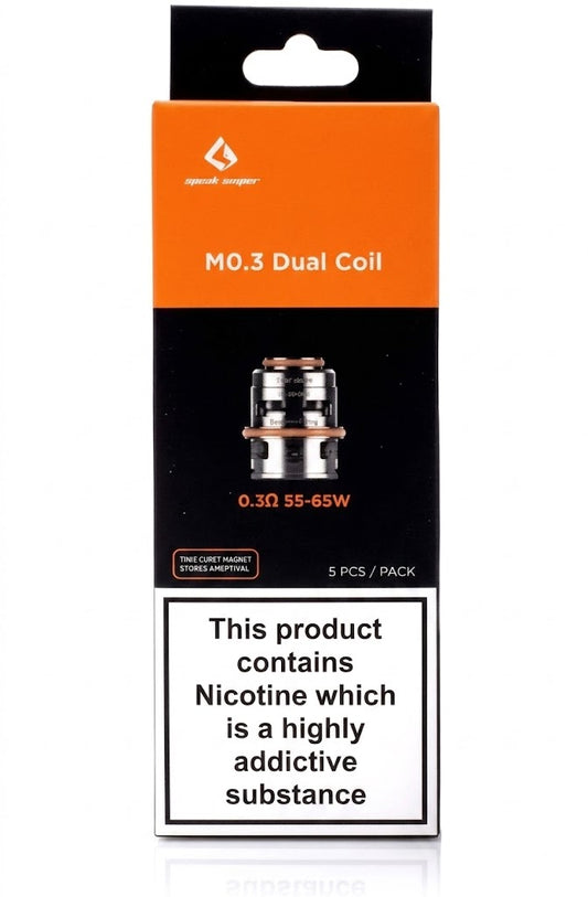 M 0.3Ω DUAL COIL - GEEKVAPE - 10 PACK