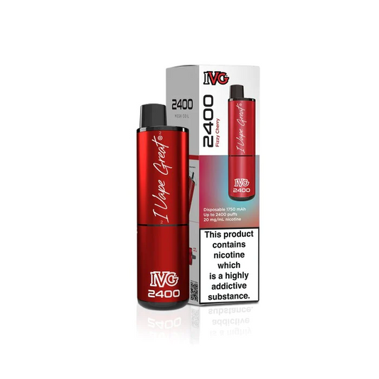 FIZZY CHERRY IVG 2400 IE - 5 PACK