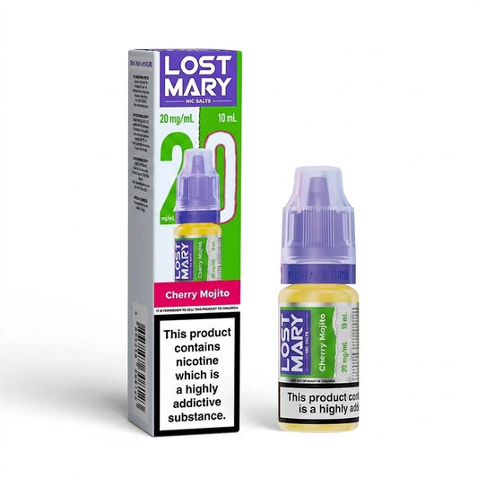 CHERRY MOJITO 20mg LOST MARY LIQUID - 10 PACK