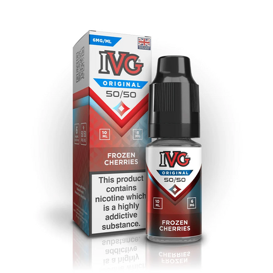 FROZEN CHERRIES - UK - IVG INTENSE - 6mg LIQUID - 10 PACK