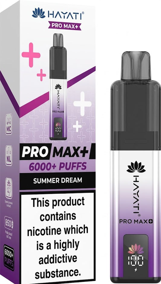 SUMMER DREAM HAYATI 6000 UK - 5 Pack