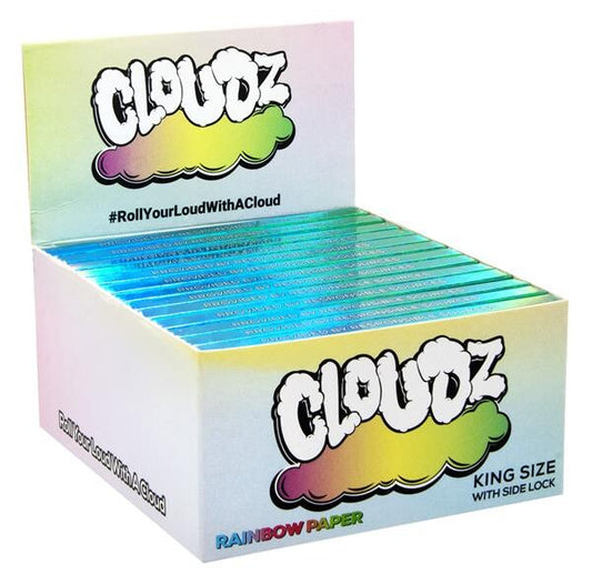RAINBOW - KING SIZE  - CLOUDZ - 12 Pack