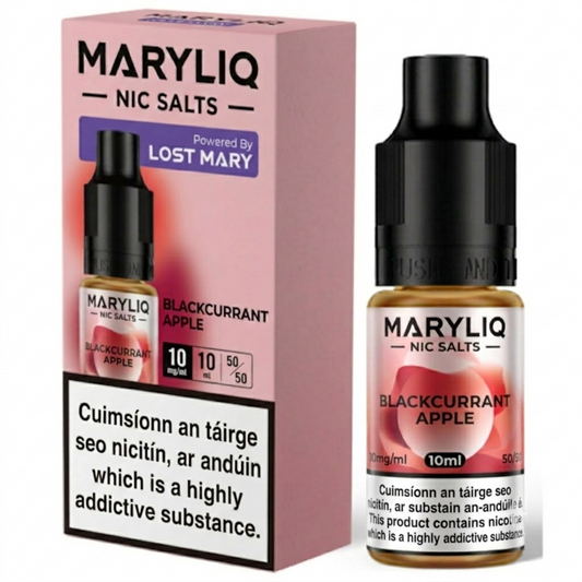 BLACKCURRANT APPLE - IE MARYLIQ - 10mg LIQUID - 10 PACK