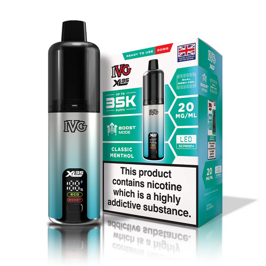 CLASSIC MENTHOL - UK - IVG XL 35K - KIT - 5 Pack